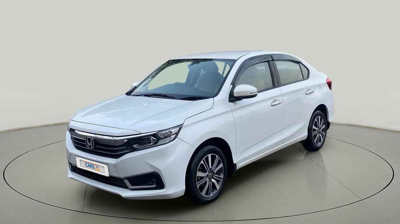 2021 Honda Amaze 1.2L I-VTEC VX CVT, Petrol, Automatic, 36,478 km, Left Front Diagonal