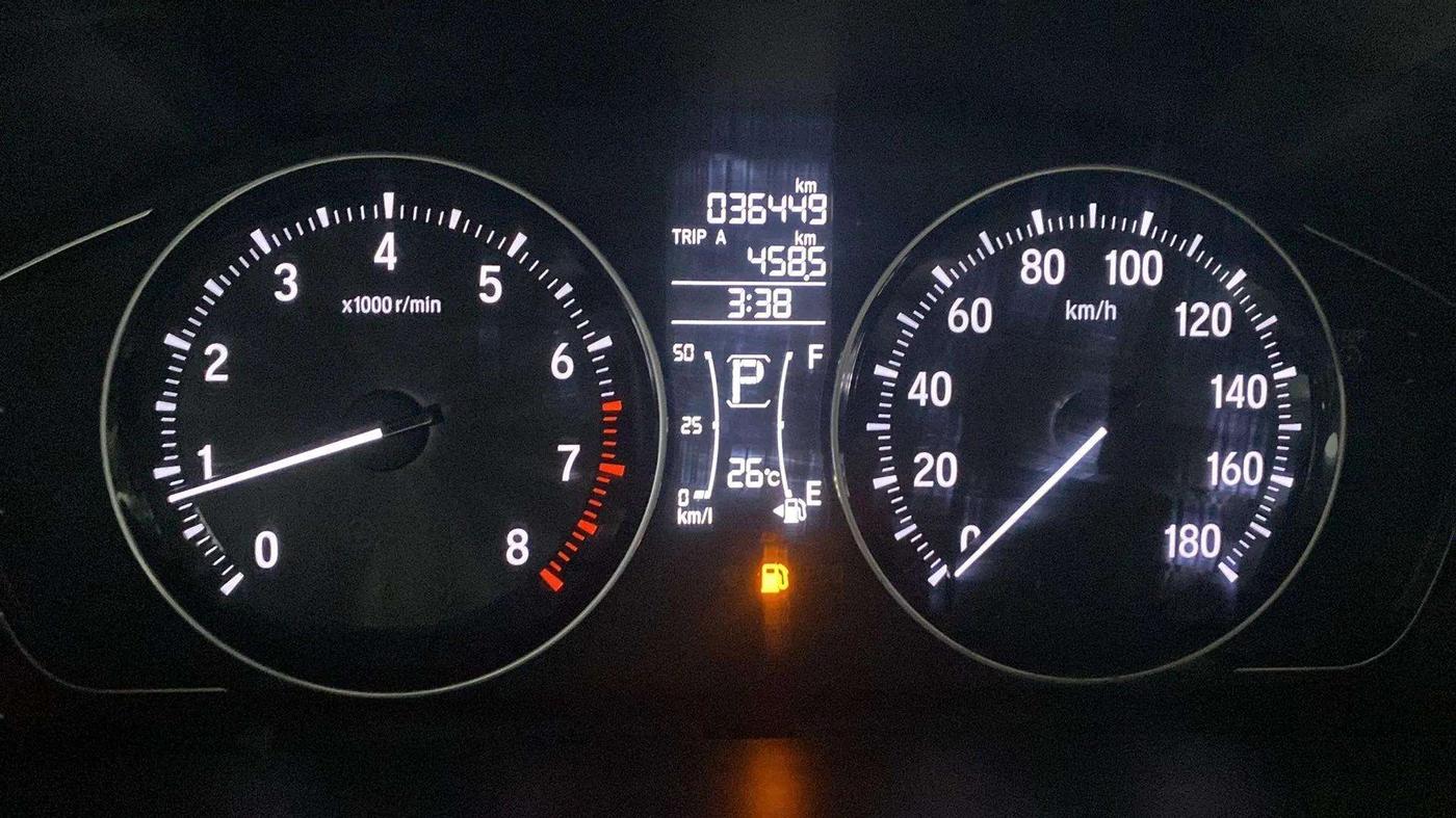 2021 Honda Amaze 1.2L I-VTEC VX CVT, Petrol, Automatic, 36,478 km, Odometer Image