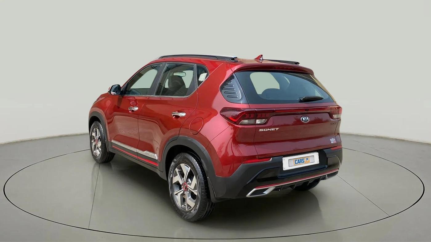 2020 KIA SONET GTX PLUS 1.0 IMT, Petrol, Manual, 29,323 km, Left Back Diagonal