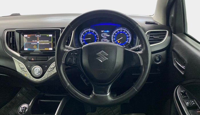 2018 Maruti Baleno ALPHA PETROL 1.2, Petrol, Manual, 70,087 km, Steering Wheel Close Up