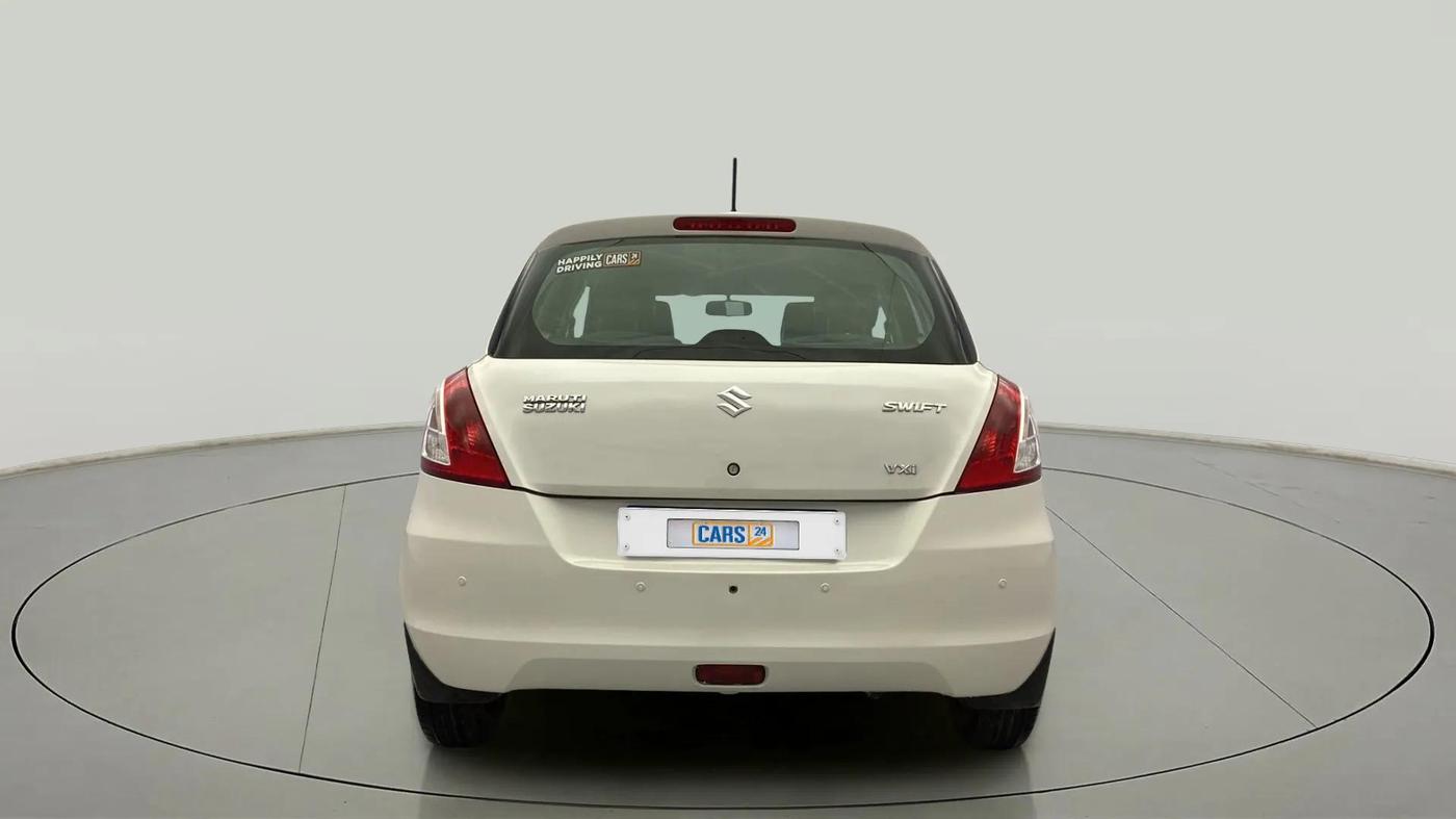 2013 Maruti Swift VXI, Petrol, Manual, 74,384 km, Back/Rear