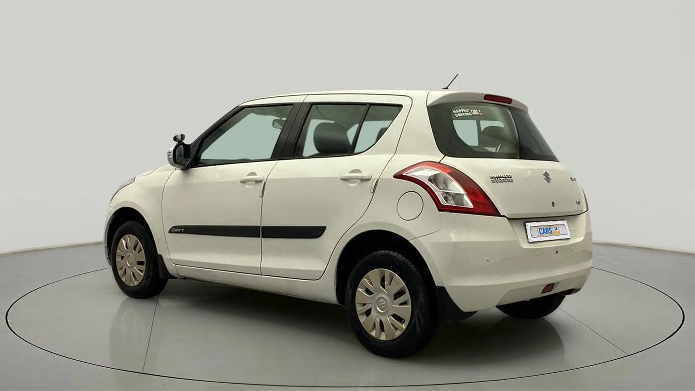 2013 Maruti Swift VXI, Petrol, Manual, 74,384 km, Left Back Diagonal
