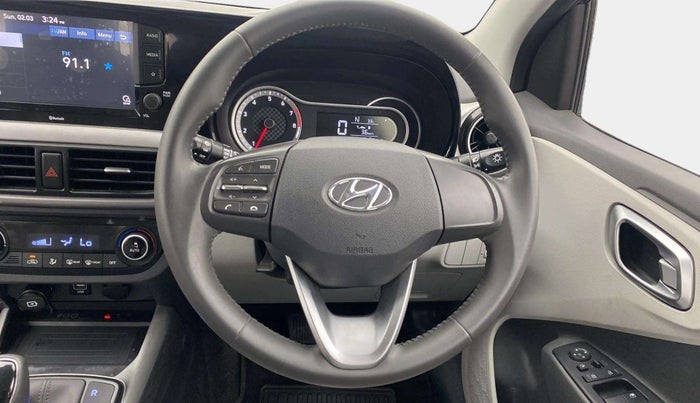 2021 Hyundai GRAND I10 NIOS ASTA AMT 1.2 KAPPA VTVT, Petrol, Automatic, 40,185 km, Steering Wheel Close Up