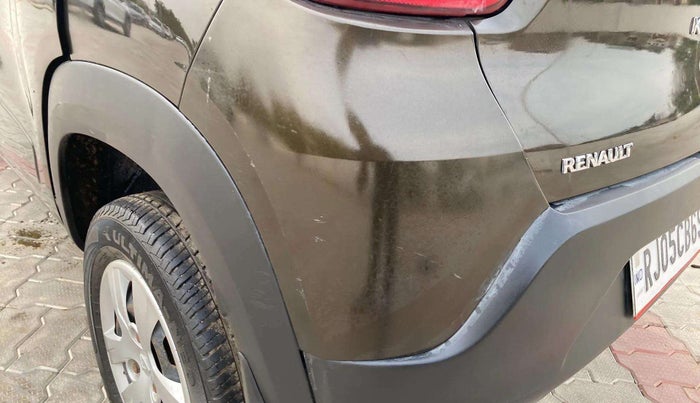 2019 Renault Kwid RXL, Petrol, Manual, 38,785 km, Rear bumper - Minor scratches