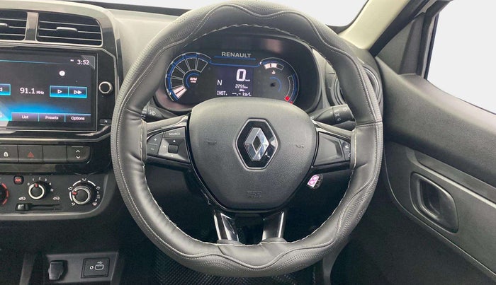 2023 Renault Kwid RXT 1.0 AMT, Petrol, Automatic, 2,312 km, Steering Wheel Close Up