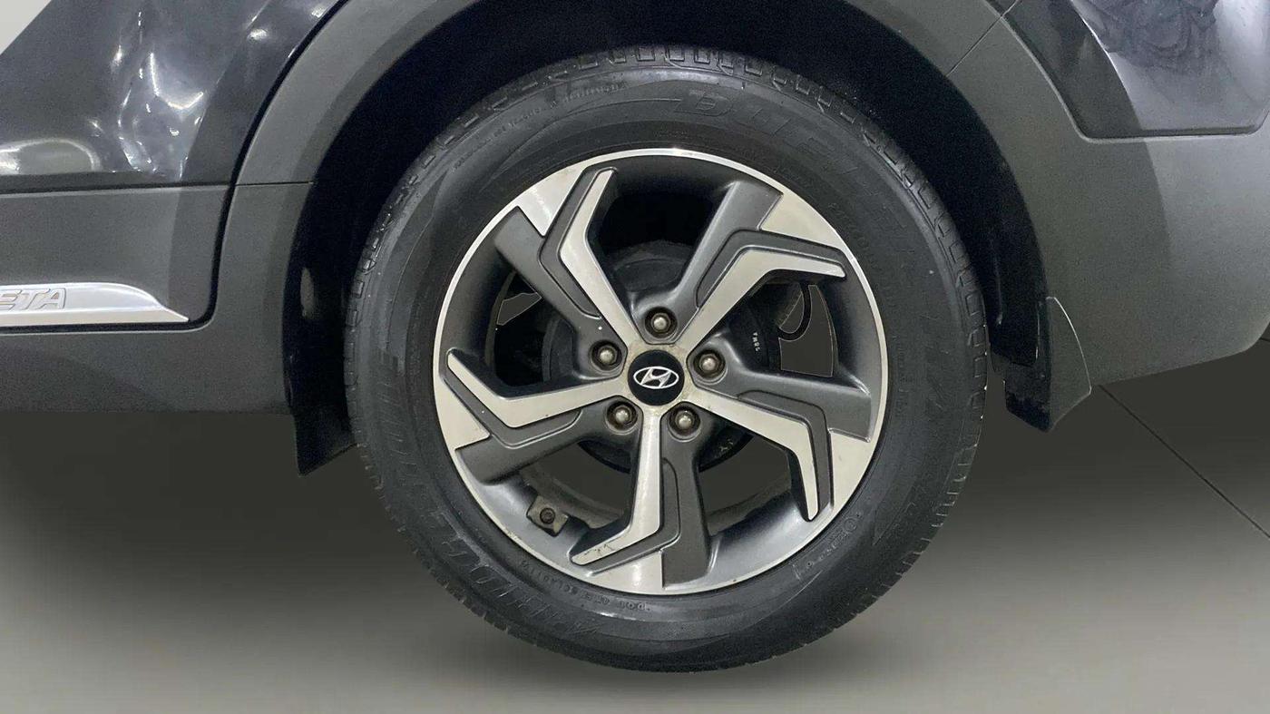 2019 Hyundai Creta SX AT 1.6 PETROL, Petrol, Automatic, 42,149 km, Left Rear Wheel