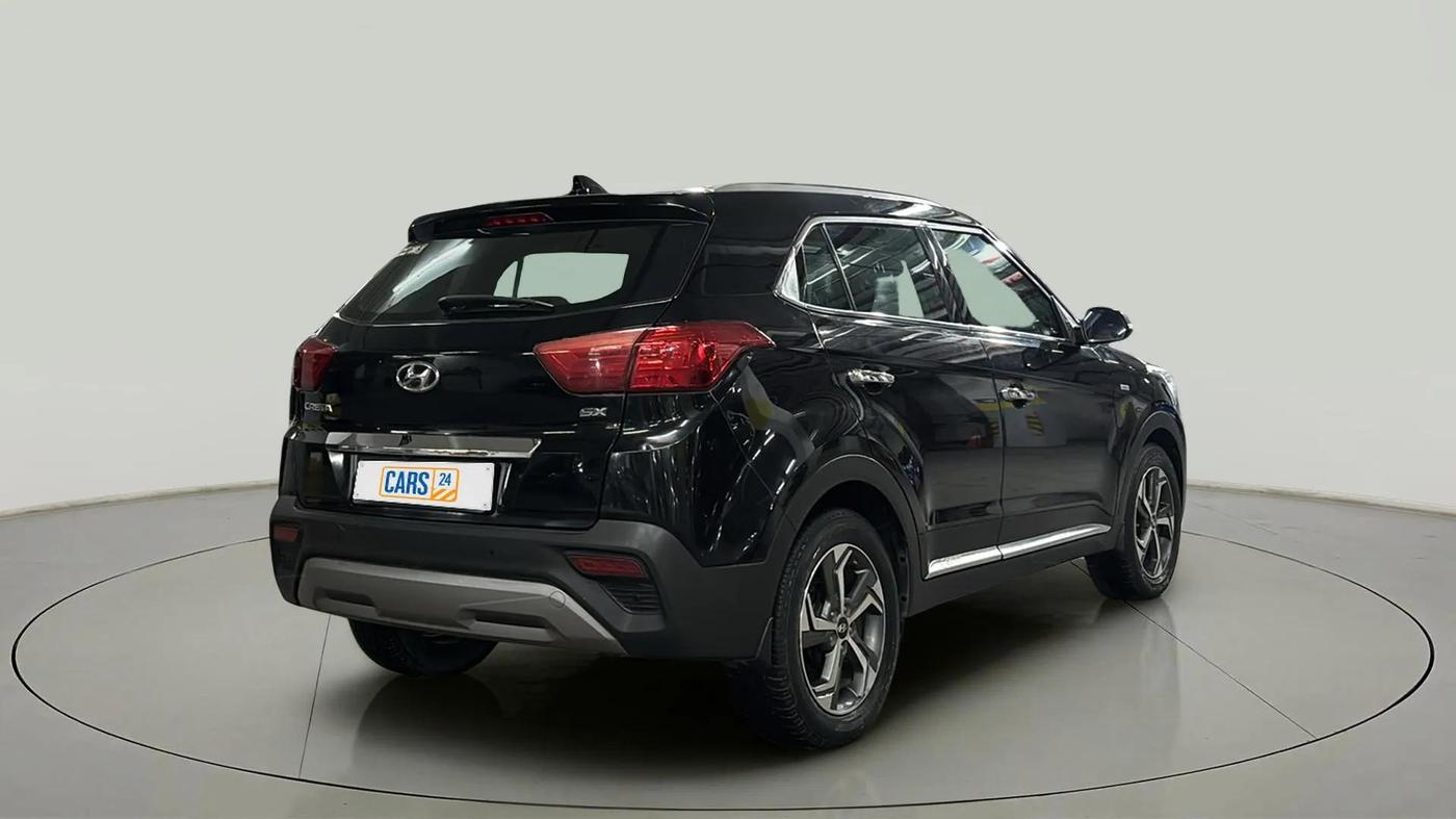 2019 Hyundai Creta SX AT 1.6 PETROL, Petrol, Automatic, 42,149 km, Right Back Diagonal