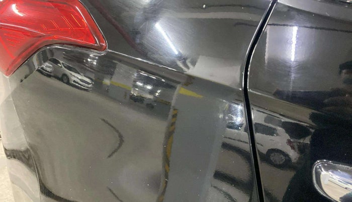 2019 Hyundai Creta SX AT 1.6 PETROL, Petrol, Automatic, 42,149 km, Right quarter panel - Slightly dented