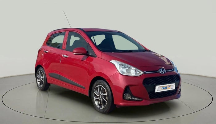 2017 Hyundai Grand i10 ASTA 1.2 KAPPA VTVT, Petrol, Manual, 47,913 km, Right Front Diagonal