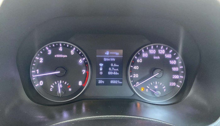 2019 Hyundai Verna 1.6 VTVT SX, Petrol, Manual, 85,820 km, Odometer Image