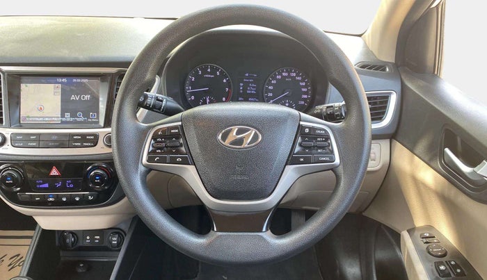 2019 Hyundai Verna 1.6 VTVT SX, Petrol, Manual, 85,820 km, Steering Wheel Close Up