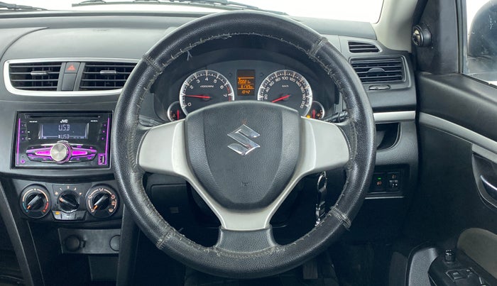 2014 Maruti Swift VXI, Petrol, Manual, 61,823 km, Steering Wheel Close Up
