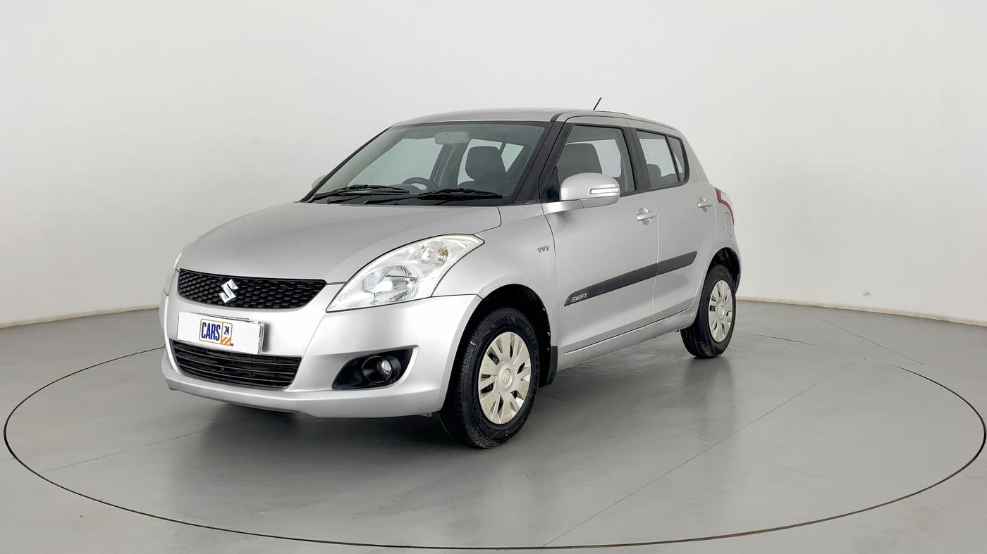 2014 Maruti Swift VXI, Petrol, Manual, 61,823 km, Left Front Diagonal