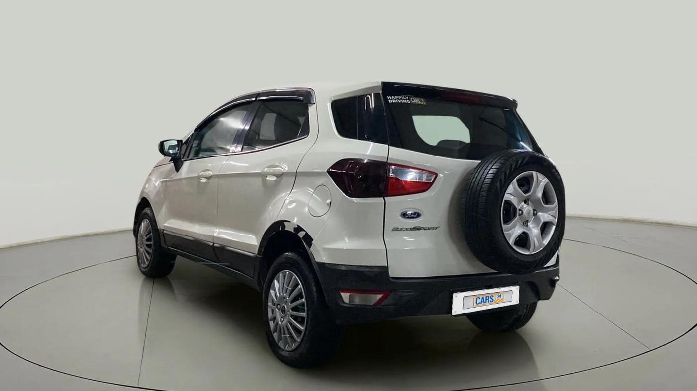 2017 Ford Ecosport TREND 1.5L DIESEL, Diesel, Manual, 50,948 km, Left Back Diagonal