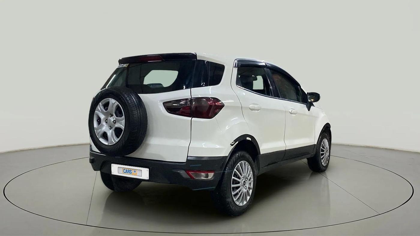 2017 Ford Ecosport TREND 1.5L DIESEL, Diesel, Manual, 50,948 km, Right Back Diagonal