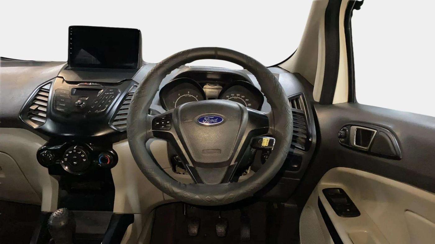 2017 Ford Ecosport TREND 1.5L DIESEL, Diesel, Manual, 50,948 km, Steering Wheel Close Up