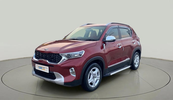 2020 KIA SONET HTK PLUS 1.0 IMT, Petrol, Manual, 30,575 km, Left Front Diagonal