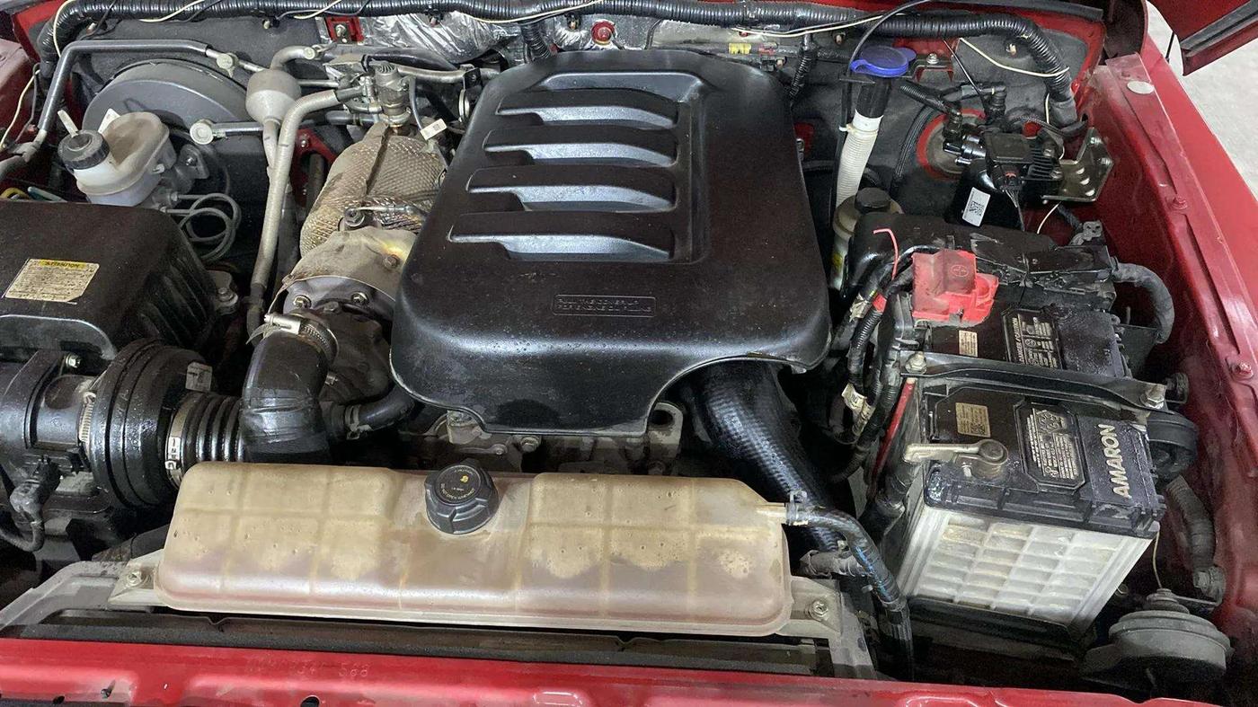 2021 Mahindra Thar LX D AT 4WD HT, Diesel, Automatic, 14,767 km, Engine View - Left