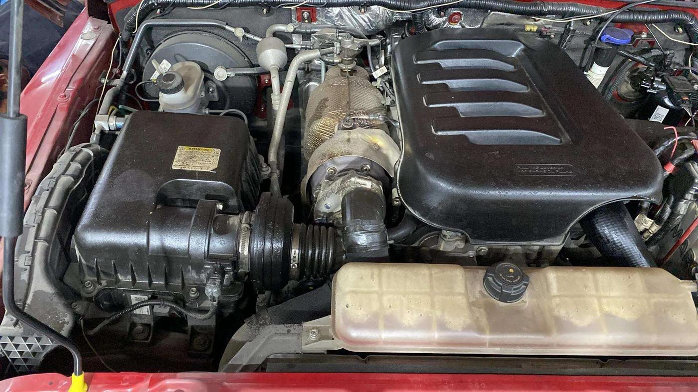 2021 Mahindra Thar LX D AT 4WD HT, Diesel, Automatic, 14,767 km, Engine View - Right