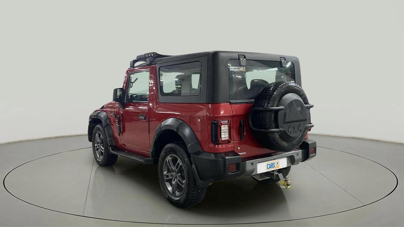 2021 Mahindra Thar LX D AT 4WD HT, Diesel, Automatic, 14,767 km, Left Back Diagonal