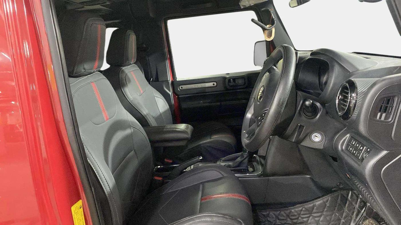2021 Mahindra Thar LX D AT 4WD HT, Diesel, Automatic, 14,767 km, Right Side Front Door Cabin