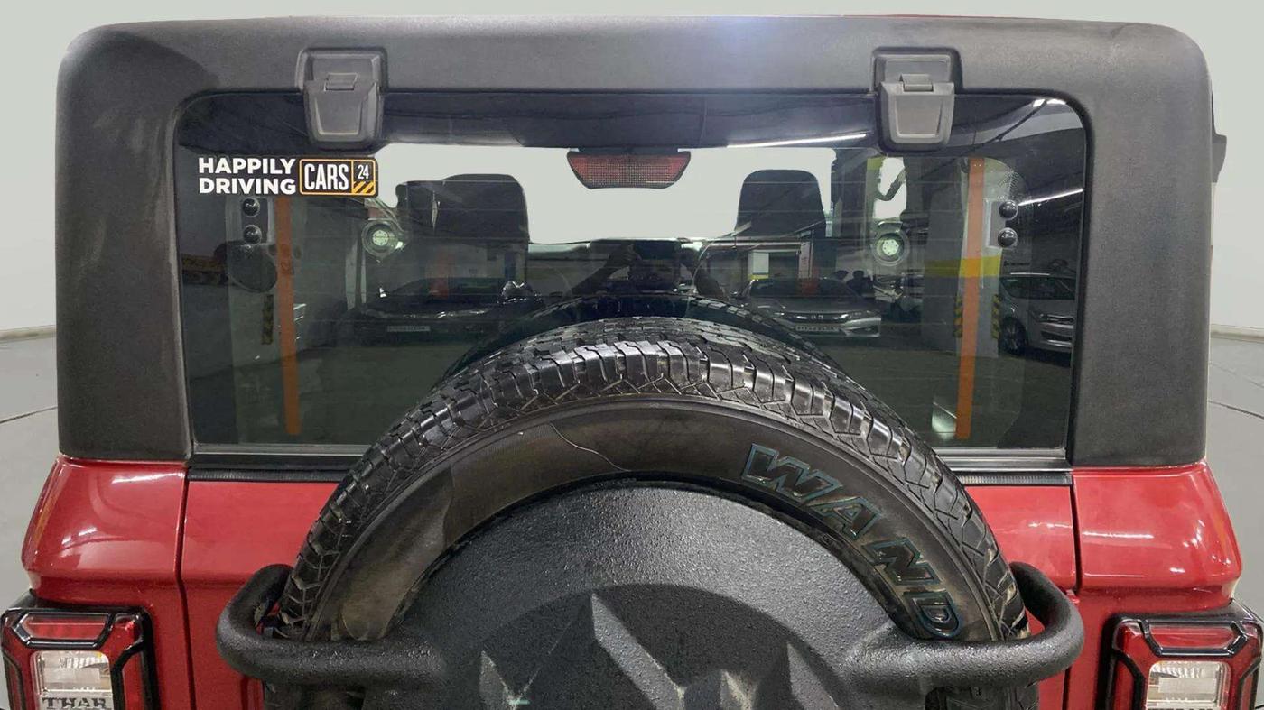 2021 Mahindra Thar LX D AT 4WD HT, Diesel, Automatic, 14,767 km, Rear Windshield