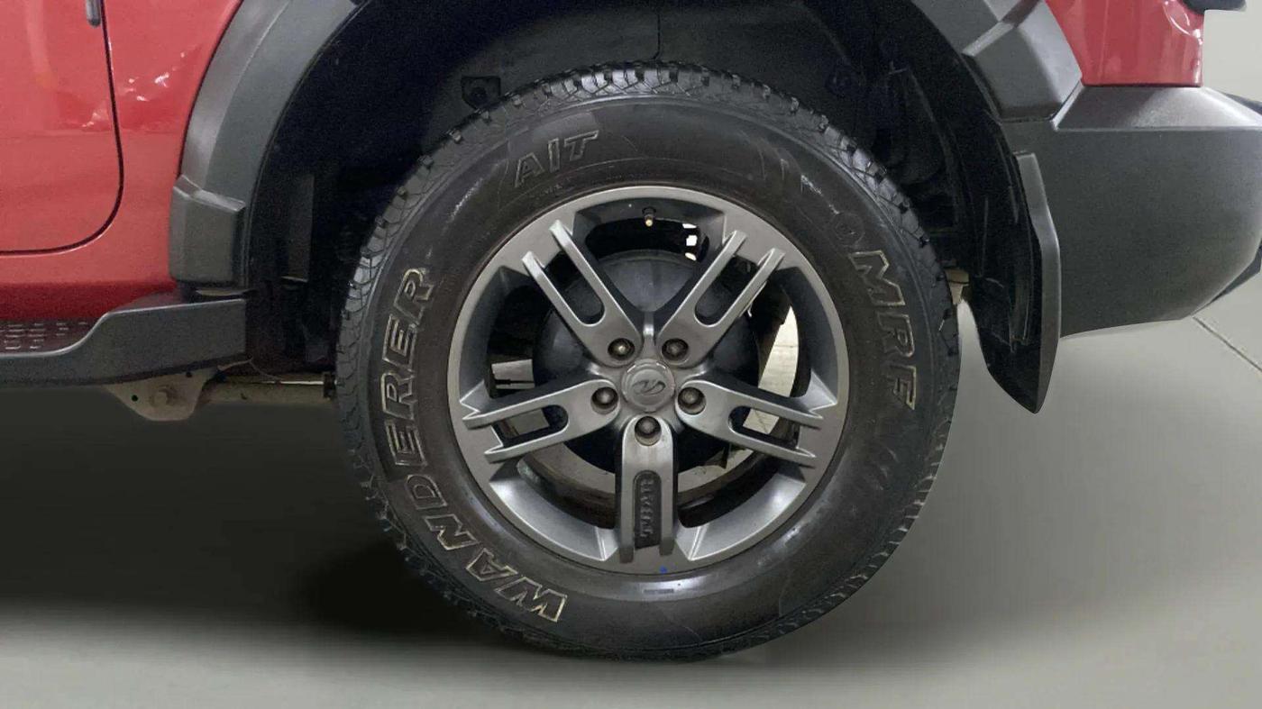 2021 Mahindra Thar LX D AT 4WD HT, Diesel, Automatic, 14,767 km, Left Rear Wheel