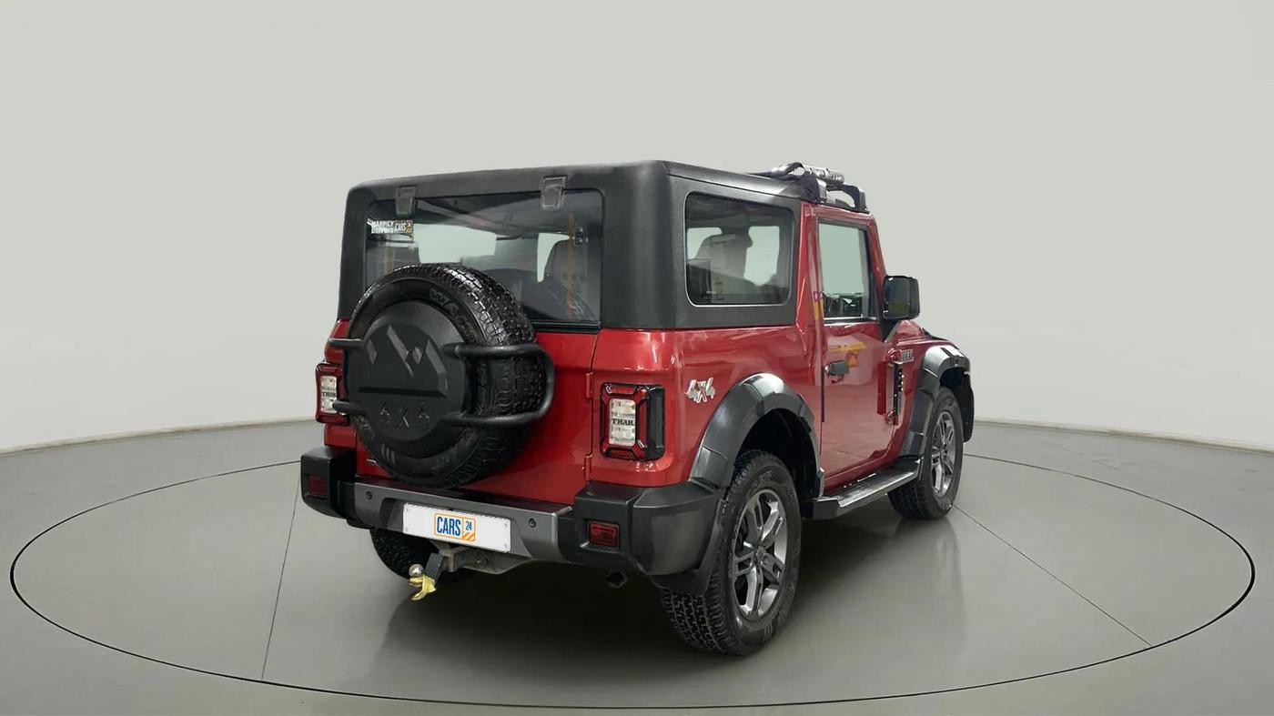 2021 Mahindra Thar LX D AT 4WD HT, Diesel, Automatic, 14,767 km, Right Back Diagonal