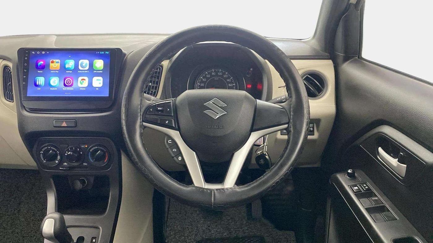 2023 Maruti New Wagon-R ZXI 1.2 AMT, Petrol, Automatic, 8,308 km, Steering Wheel Close Up