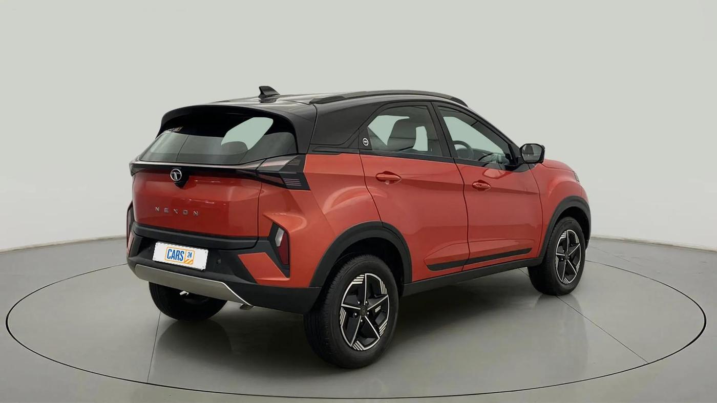 2023 Tata NEXON FEARLESS PLUS S 1.5 REVOTORQ 6 MT DT, Diesel, Manual, 11,404 km, Right Back Diagonal
