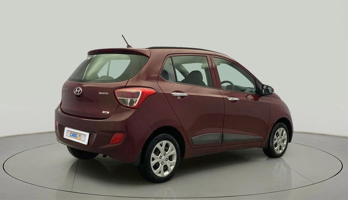 2014 Hyundai Grand i10 SPORTZ 1.2 KAPPA VTVT, Petrol, Manual, 89,842 km, Right Back Diagonal