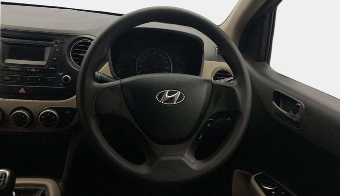 2014 Hyundai Grand i10 SPORTZ 1.2 KAPPA VTVT, Petrol, Manual, 89,842 km, Steering Wheel Close Up