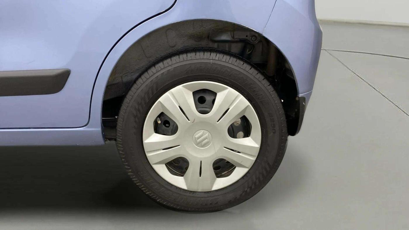 2017 Maruti Wagon R 1.0 VXI, Petrol, Manual, 81,689 km, Left Rear Wheel