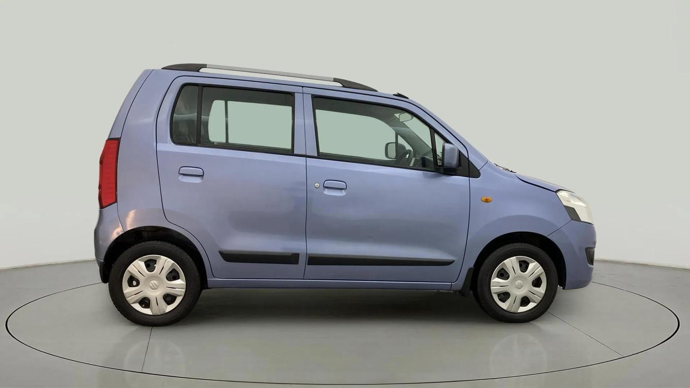 2017 Maruti Wagon R 1.0 VXI, Petrol, Manual, 81,689 km, Right Side View
