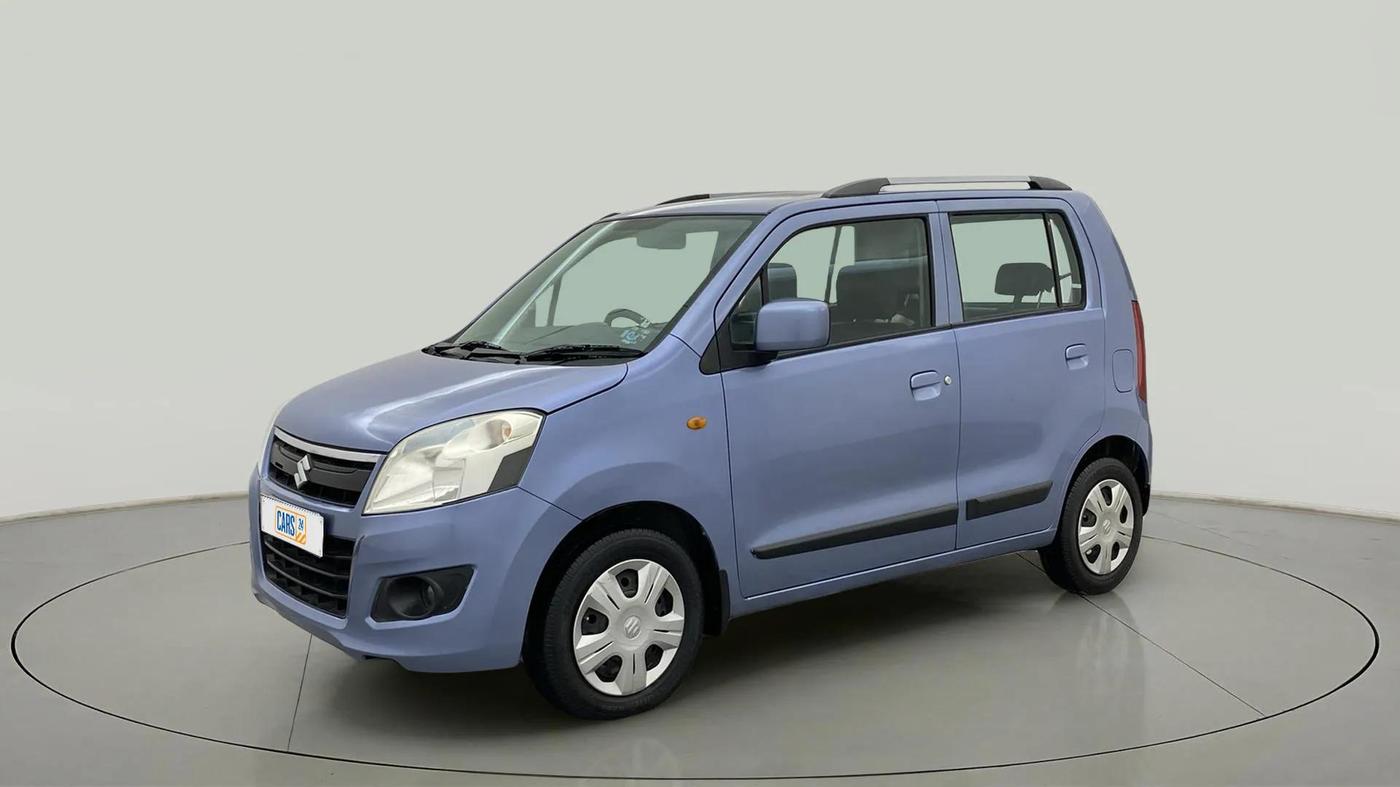 2017 Maruti Wagon R 1.0 VXI, Petrol, Manual, 81,689 km, Left Front Diagonal