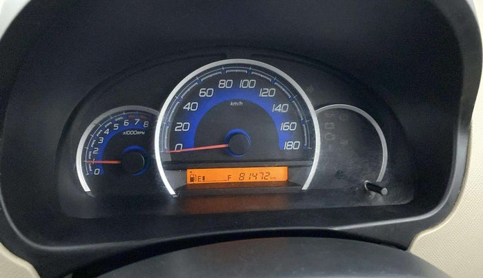 2017 Maruti Wagon R 1.0 VXI, Petrol, Manual, 81,504 km, Odometer Image