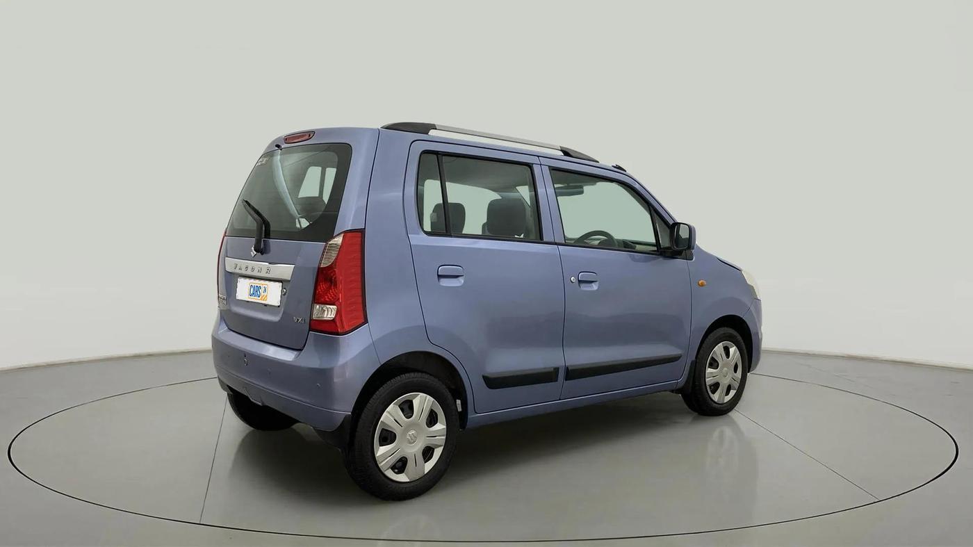 2017 Maruti Wagon R 1.0 VXI, Petrol, Manual, 81,689 km, Right Back Diagonal