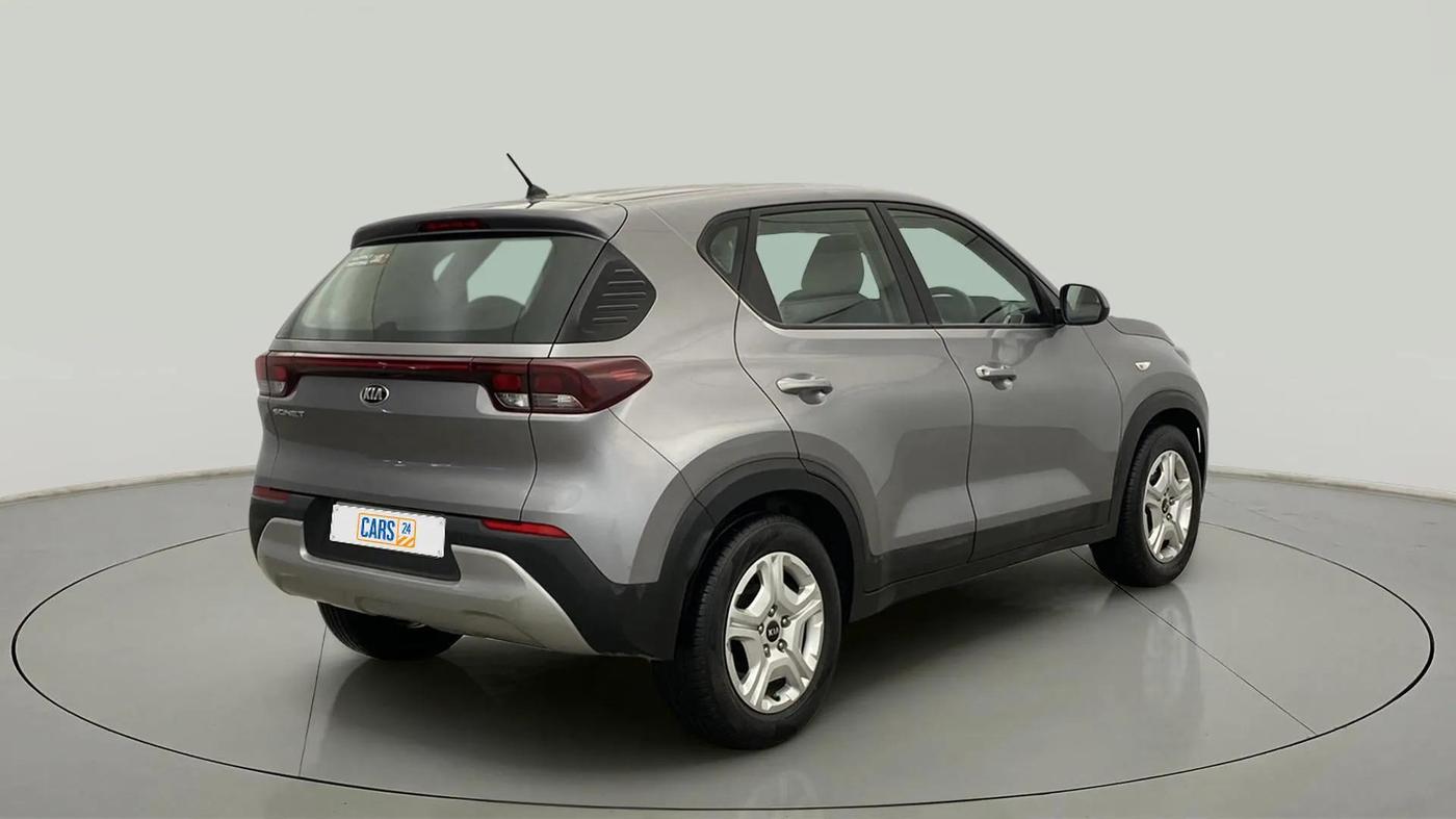 2021 KIA SONET HTK 1.2, Petrol, Manual, 9,094 km, Right Back Diagonal