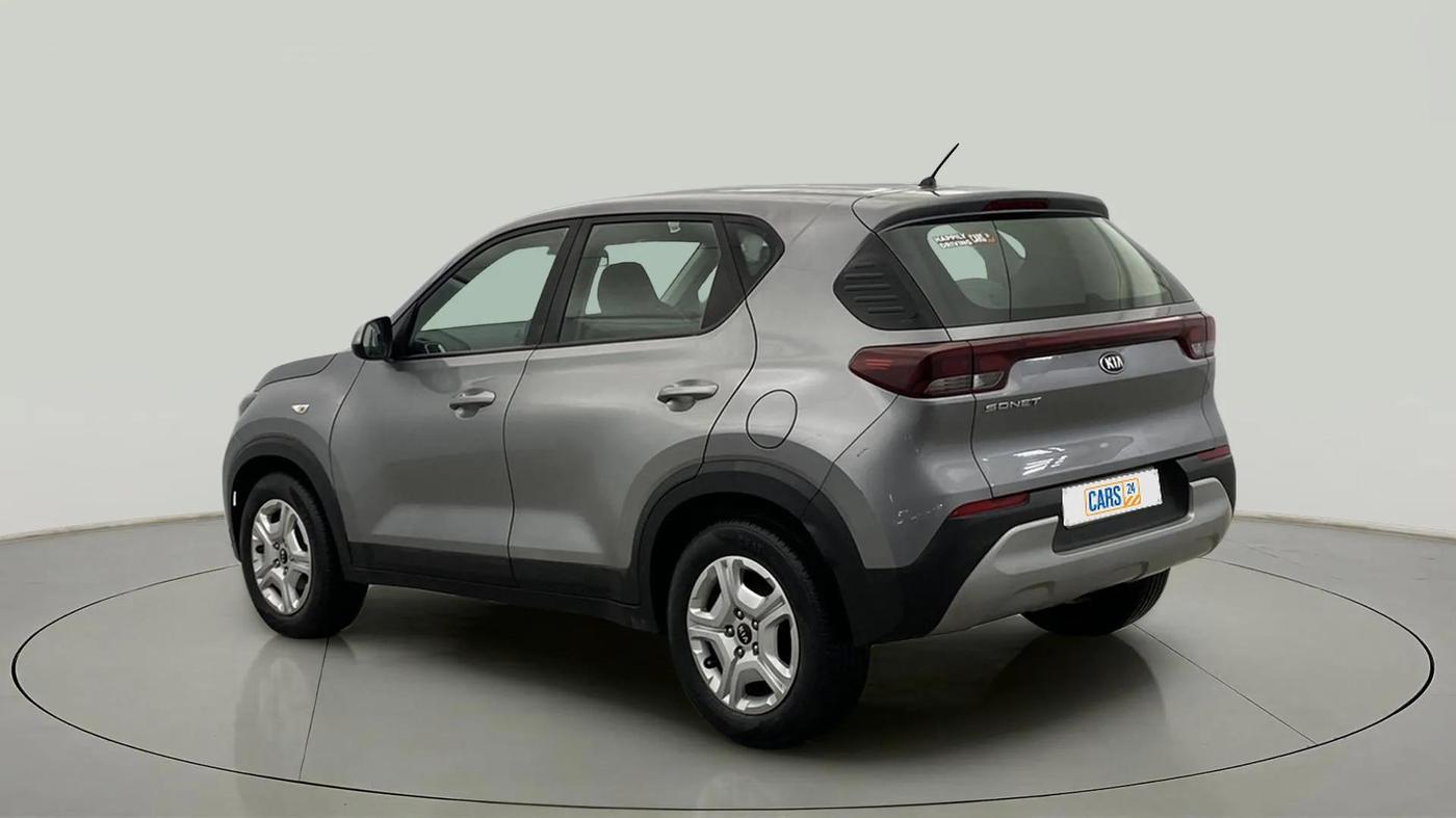 2021 KIA SONET HTK 1.2, Petrol, Manual, 9,094 km, Left Back Diagonal