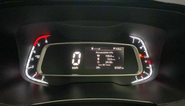 2021 KIA SONET GTX PLUS 1.5, Diesel, Manual, 87,275 km, Odometer Image