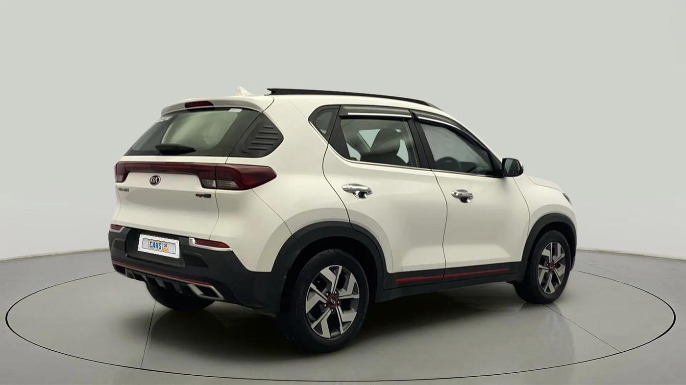 2021 KIA SONET GTX PLUS 1.5, Diesel, Manual, 87,474 km, Right Back Diagonal