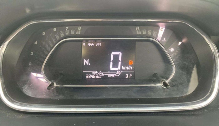 2022 Tata TIGOR XZA PLUS PETROL, Petrol, Automatic, 33,444 km, Odometer Image