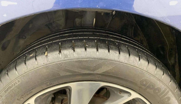 2021 Maruti Baleno ZETA CVT PETROL 1.2, Petrol, Automatic, 52,785 km, Left Front Tyre Tread