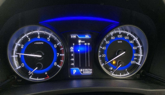 2021 Maruti Baleno ZETA CVT PETROL 1.2, Petrol, Automatic, 52,785 km, Odometer Image