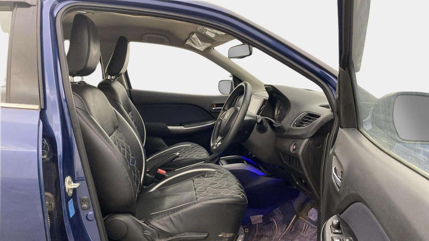 2021 Maruti Baleno ZETA CVT PETROL 1.2, Petrol, Automatic, 52,785 km, Right Side Front Door Cabin
