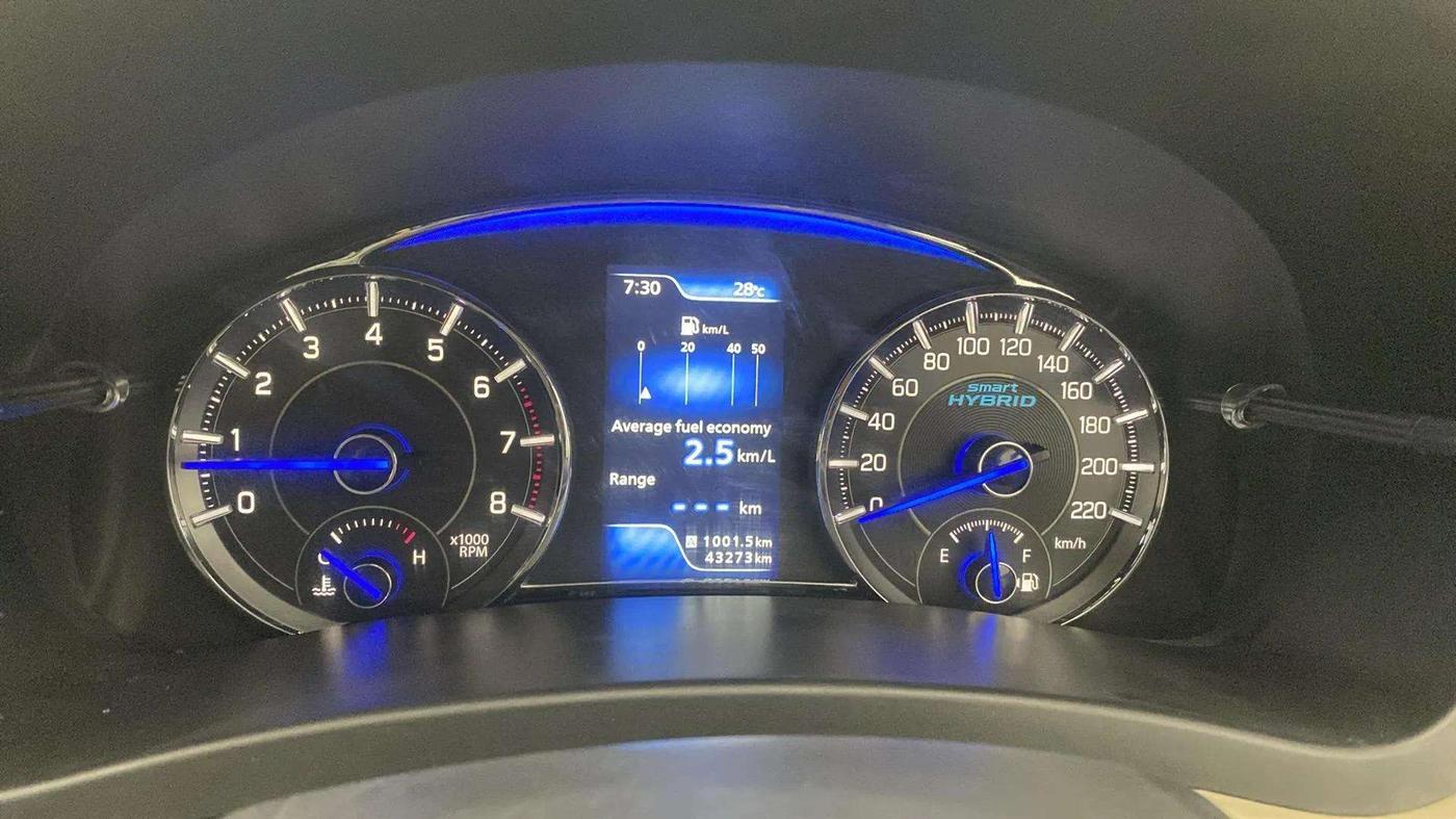 2018 Maruti Ciaz ALPHA 1.5 SHVS PETROL, Petrol, Manual, 43,315 km, Odometer Image