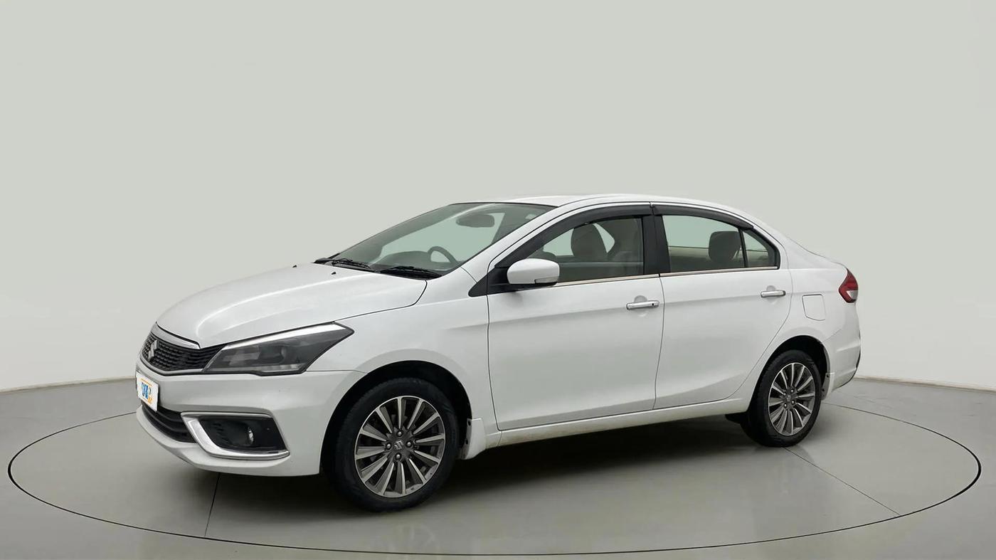 2018 Maruti Ciaz ALPHA 1.5 SHVS PETROL, Petrol, Manual, 43,315 km, Left Front Diagonal