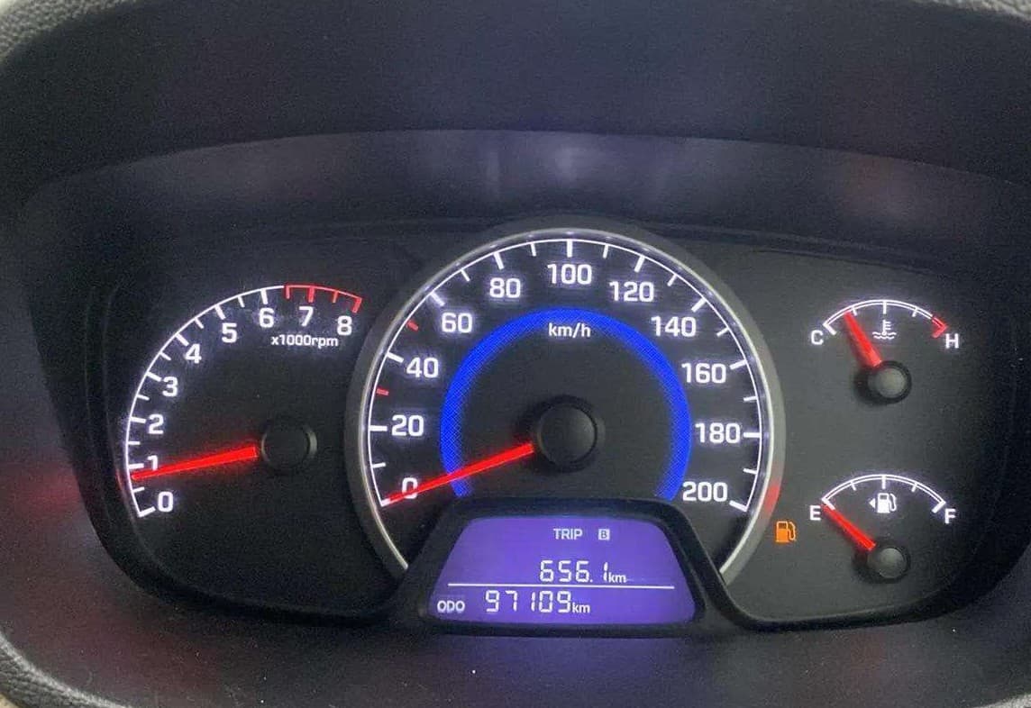 2014 Hyundai Grand i10 MAGNA 1.2 KAPPA VTVT, Petrol, Manual, 97,145 km, Odometer Image