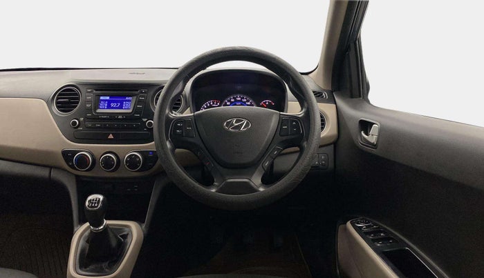 2016 Hyundai Grand i10 ASTA (O) 1.2 KAPPA VTVT, CNG, Manual, 27,867 km, Steering Wheel Close Up