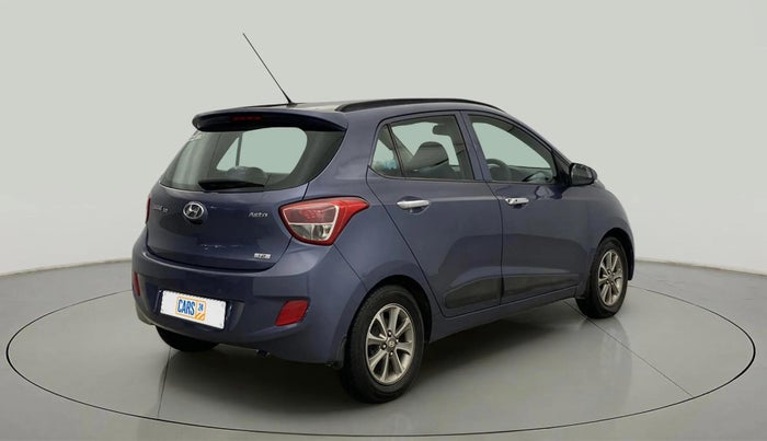 2016 Hyundai Grand i10 ASTA (O) 1.2 KAPPA VTVT, CNG, Manual, 27,867 km, Right Back Diagonal